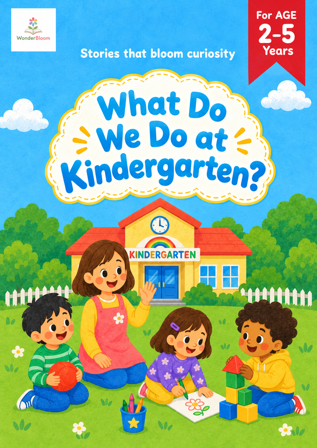 What Do We Do at Kindergarten? - Digital Picture Book