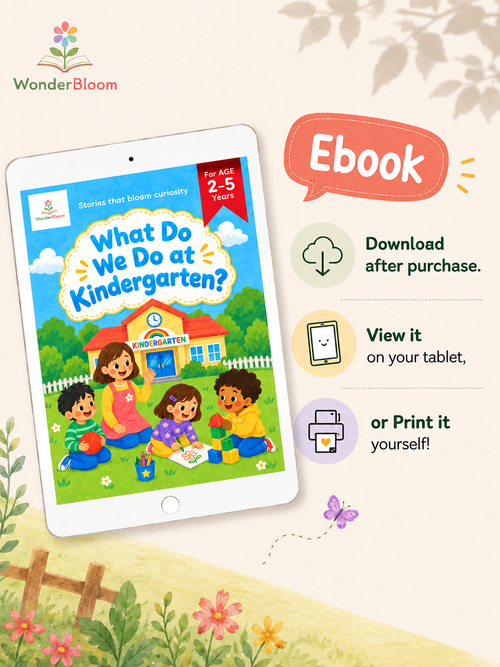 What Do We Do at Kindergarten? - Digital Picture Book