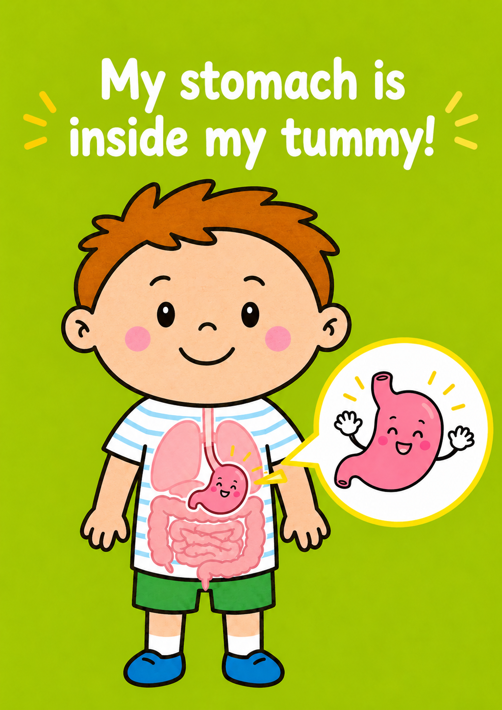 Where Does my food go? - Digital Picture Book