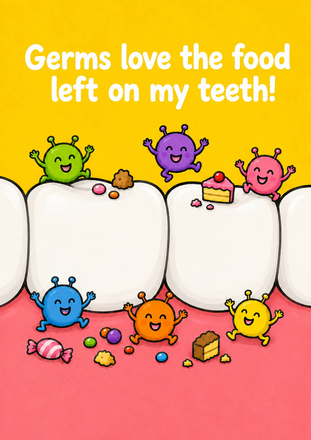 Why Do We Need to Brush Out Teeth? - Digital Picture Book
